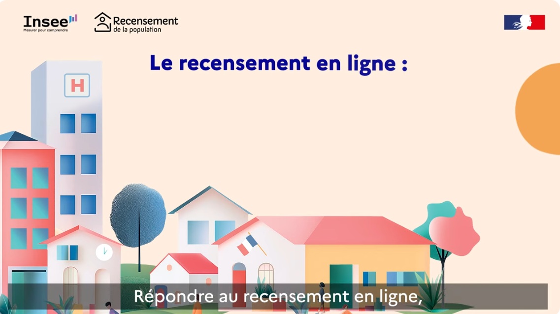 Recensement en ligne