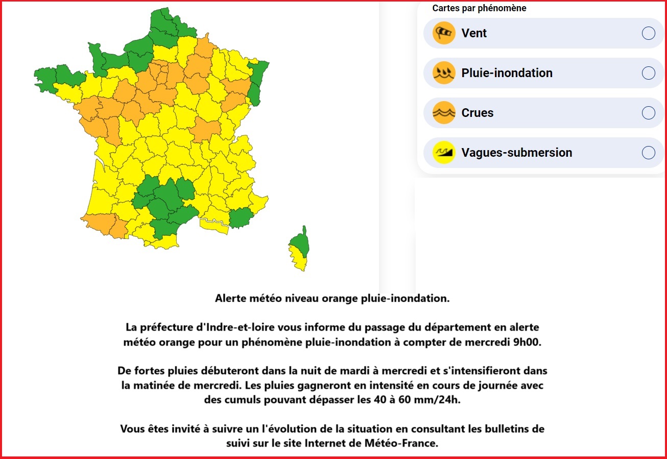 alerte météo