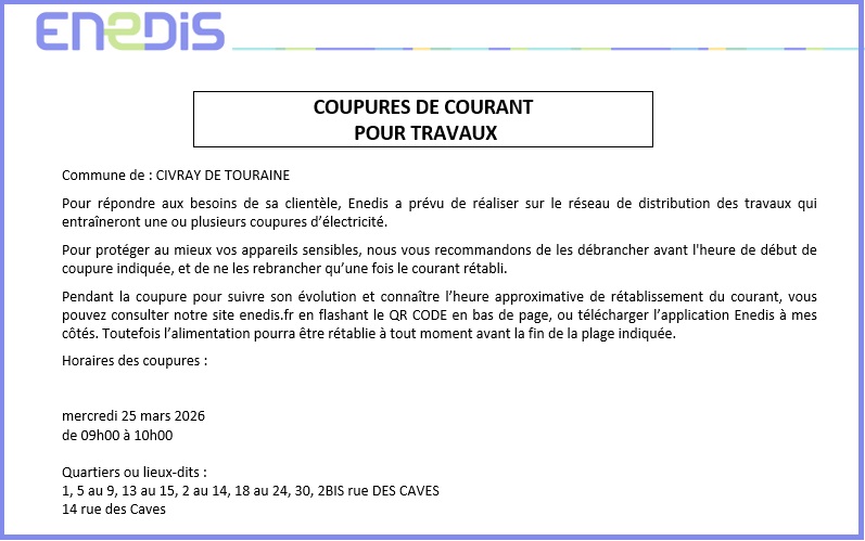coupure Enedis