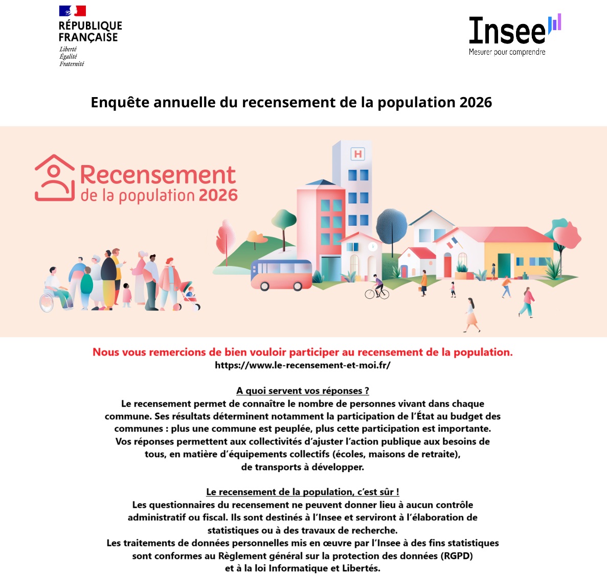recensement 2026